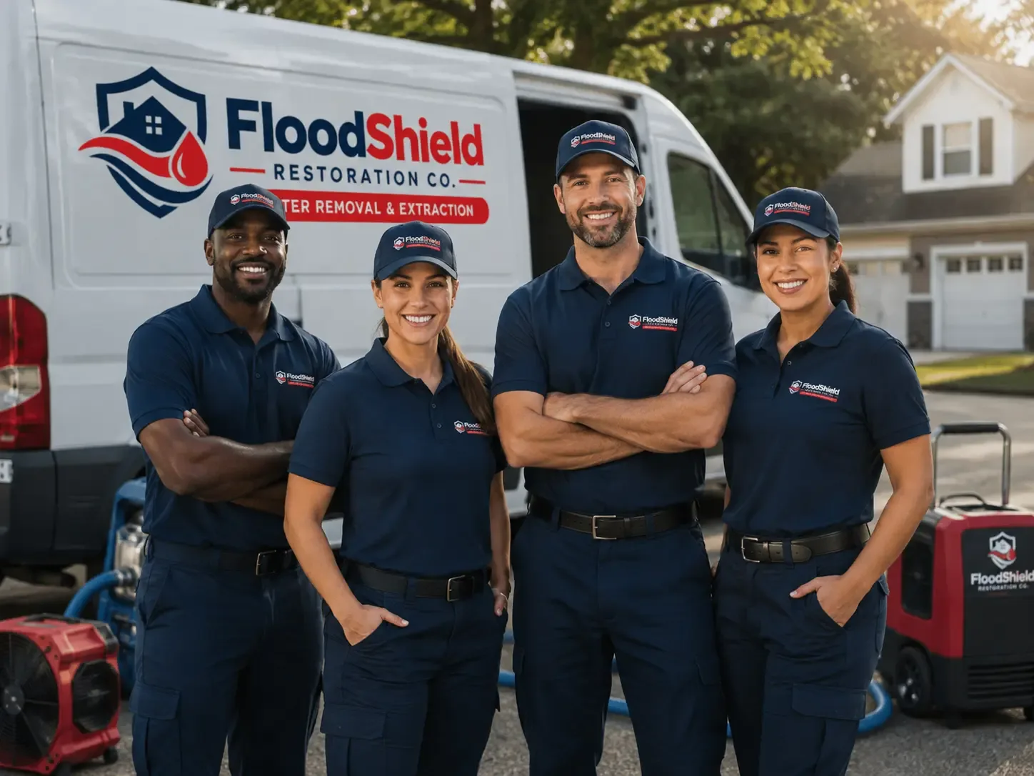 Flood Damage Restoration company in Cross Junction, VA